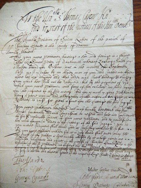 Torbay Archive Service - Historic Letter