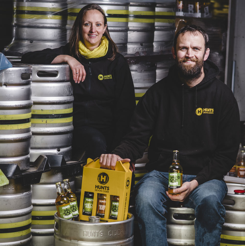 Richard & Annette Hunt of Hunt's Cider